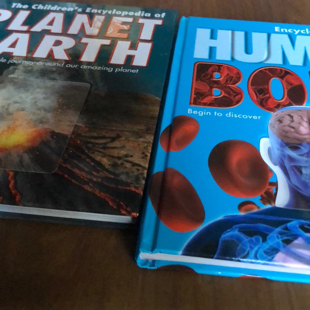 A set of 2 The Children’s Encyclopedia